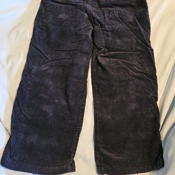 JANIE and JACK Size 4 (Little Kid) Navy Corduroy Pants with Waist Extenders! - Picture 4 of 6